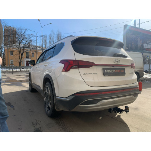 Фаркоп Лидер Плюс на HYUNDAI Santa-Fe 2020-2024  Арт. K132-E