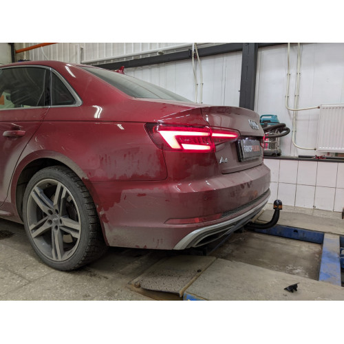 Фаркоп ARAGON на AUDI A4 2015–  Арт. E0403DV (B9 седан, универсал и Allroad)
