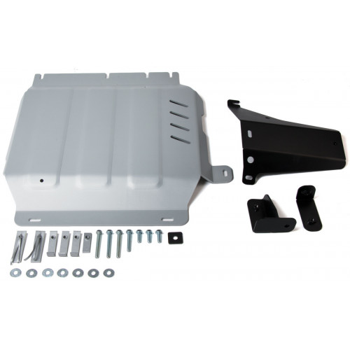 Защита Раздаточной коробки Rival для Nissan Navara (Frontier) 2010-2015 Navara (Frontier) III D40 рестайлинг, Алюминий 3 мм - Арт. 333.4167.1