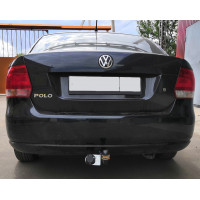 Фаркоп Avtos на VOLKSWAGEN Polo (кв. труба) 2010- Арт.VW 28
