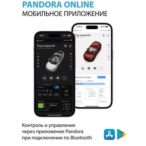 Автосигнализация Pandora DX 9X LoRa FD