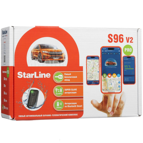 Автосигнализация StarLine S96 v2 LTE GPS PRO