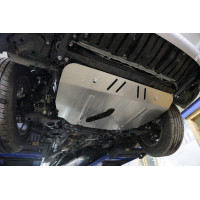 Защита Картера двигателя, КПП ТСС для Toyota RAV4 2013-2019 XA40, Алюминий 4 мм - Арт. ZKTCC00028