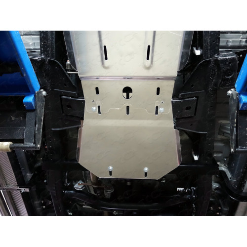 Защита Раздаточной коробки ТСС для Mitsubishi L200 2015-2019 (V), Алюминий 4 мм - Арт. ZKTCC00049