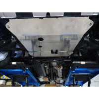Защита Картера двигателя ТСС для Nissan Terrano 2014-, Алюминий 4 мм - Арт. ZKTCC00144