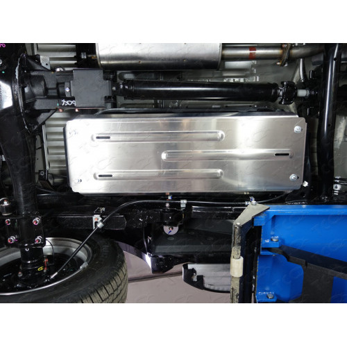 Защита Топливного бака ТСС для Mitsubishi L200 2015-2019 (V), Алюминий 4 мм - Арт. ZKTCC00155